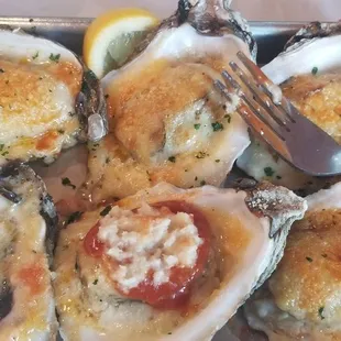 Cajun Garlic Parmesan Oysters