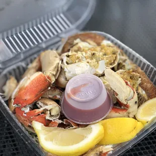 Dungeness Crab - We asked for it steamed