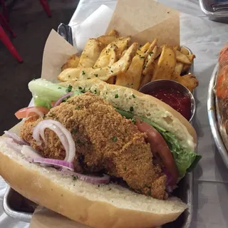 Catfish Po Boy