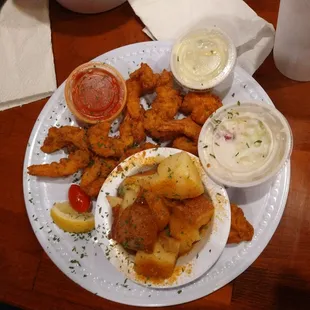 Fried Shrimp Dinner