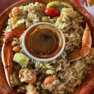Seafood rice