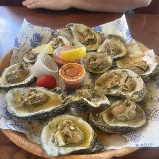 Steamed Oysters