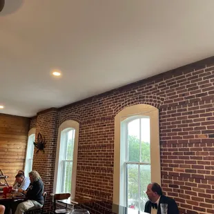 a group of people sitting at a table