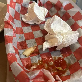 No crumbs