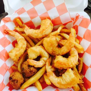 Shrimp basket
