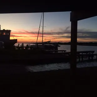 The views from the patio are great