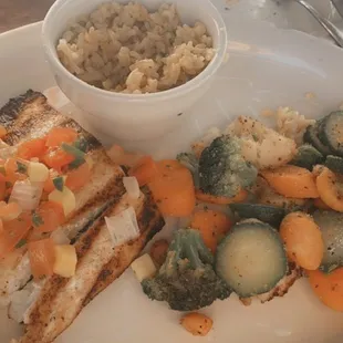 Chargrilled Barramundi