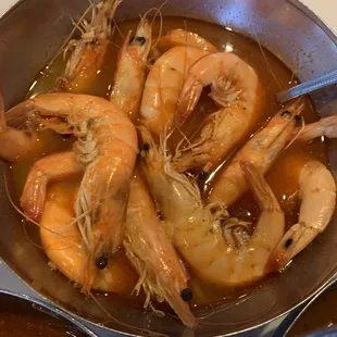 Shrimp in Cajun mild sauce