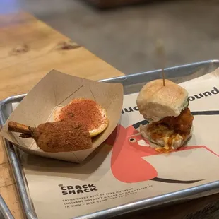 Spicy Chicken Sliders