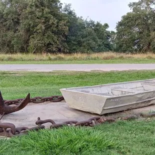 Boat and anchor
