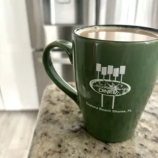 Cool mug I purchased while visiting.