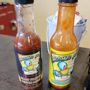 In house hot sauce