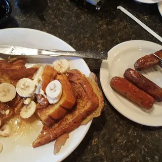 Peanut Butter Stuffed French Toast