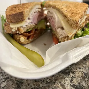 Club sandwich which I highly recommend.