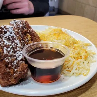Monte Cristo w/ hash browns
