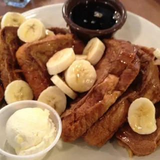 Peanut Butter Stuffed French Toast