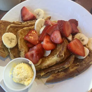 Peanut Butter Stuffed French Toast