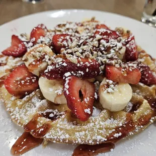 Signature waffle without whipped cream