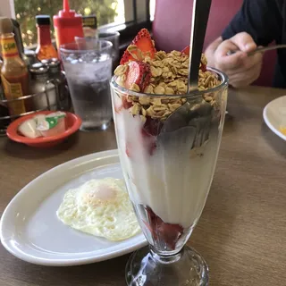 Strawberry Banana Parfait