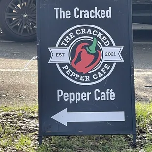Signs directing you back to the Restaurant