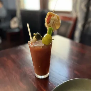 Cracked Bloody Mary with no bacon