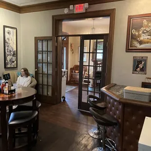 Entrance into dining area