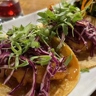 Shrimp tacos