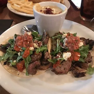Caprese Filet Tacos