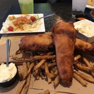 seafood, food, fish and chips, fish