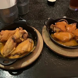 Pound of wings - Mild (L) Black and Gold (R)