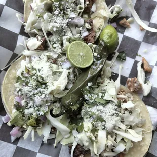 Hello,  Food vendor outside is FIRE!!!  here Tuesday and Saturday!   So money!! And you grab a brew too.  Balance