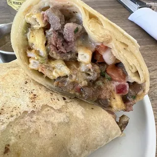 Surf and Turf California Burrito