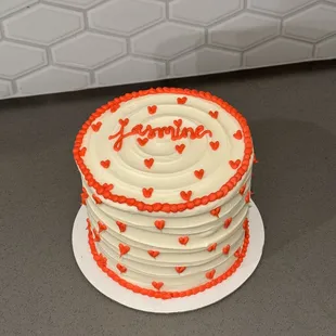 Vintage lover cake (6")