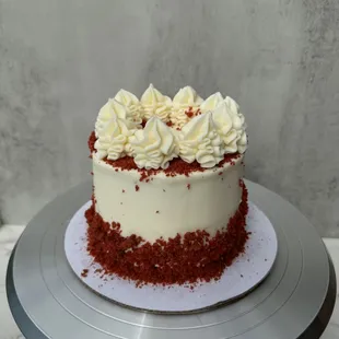 Red Velvet mini smash cake (5")