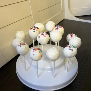 Birthday, Funfetti Cake Pops