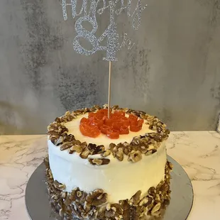 Carrot Cake Birthday Cake