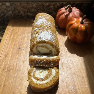Pumpkin Swiss Roll