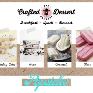 Gourmet popsicles made daily with locally sourced quality ingredients.