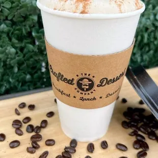 medium roast hot coffee