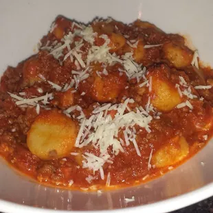 Gnocchi bolognese