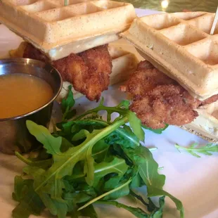 Chicken and Waffle Sliders