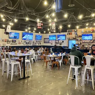 Main bar seating area