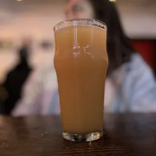 Hazy beer