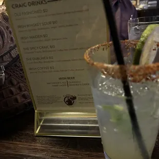 Spicy margarita