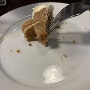 Carrot cake...oh so good