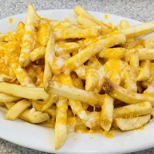 A lot of Cheese fries l!!