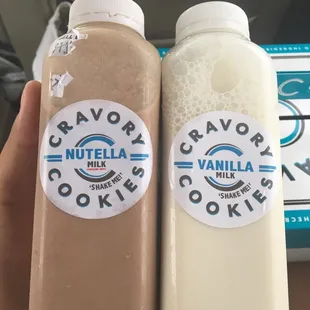 Nutella and Vanilla Milk