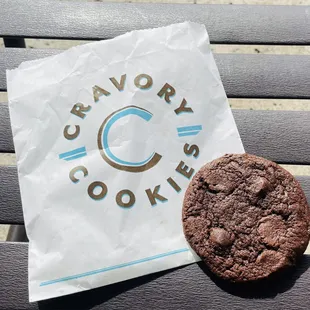 Black Cat chocolate cookie