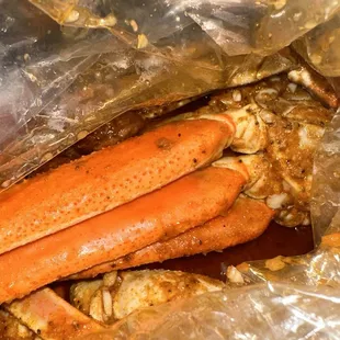 Snow crab boil