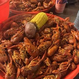 Boiled crawfish!